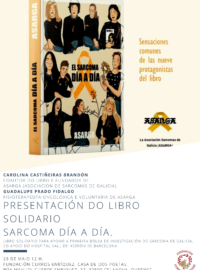 Presentación libro solidario SARCOMA DÍA A DÍA