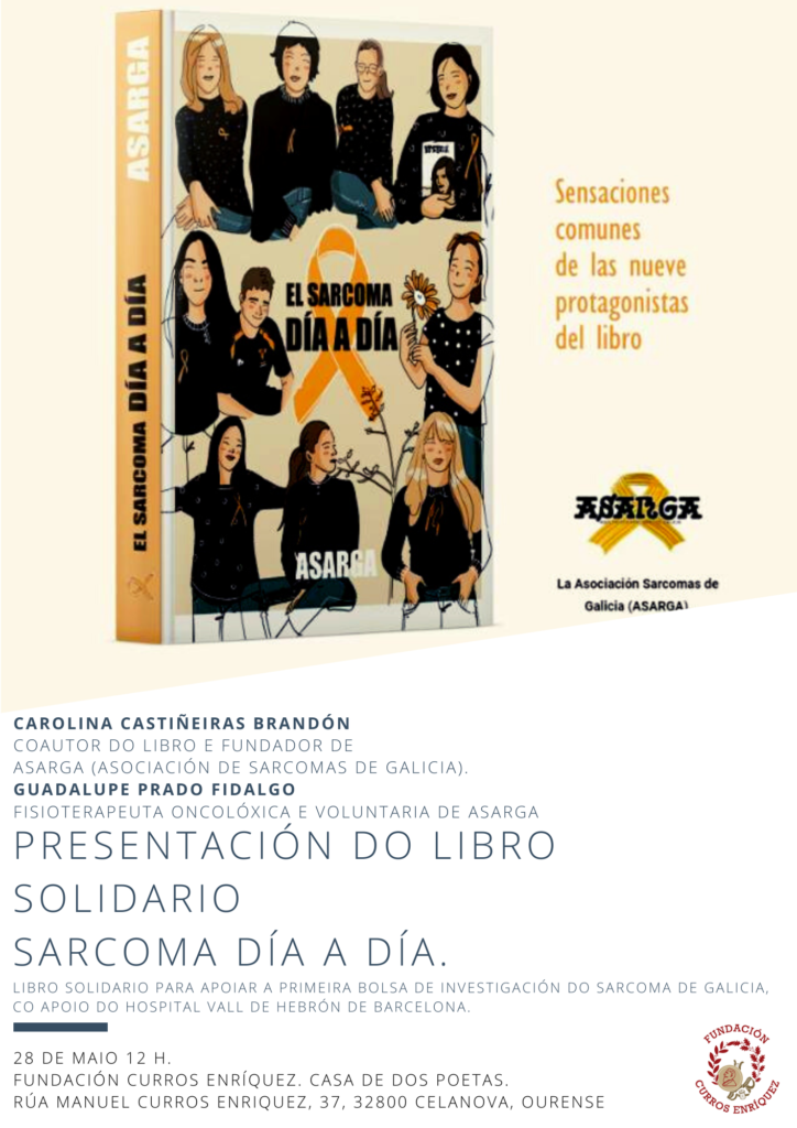 Presentación libro solidario SARCOMA DÍA A DÍA