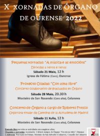 X Xornadas de órgano de Ourense