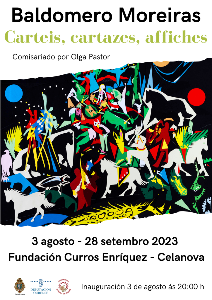 Exposición CARTEIS, CARTAZES E AFFICHES de Baldomero Moreiras